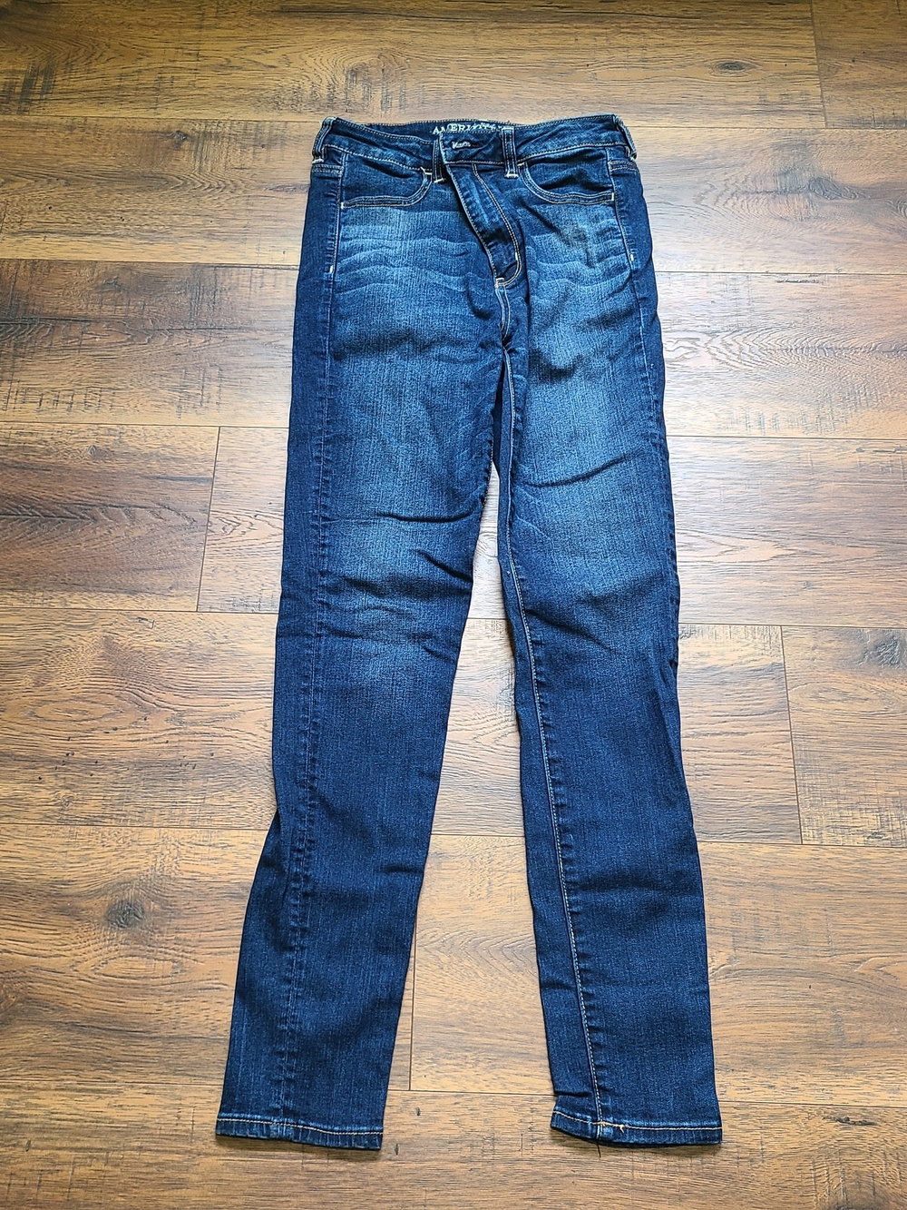 American Eagle Outfitters Dark Blue Skinny Hi rise Jegging